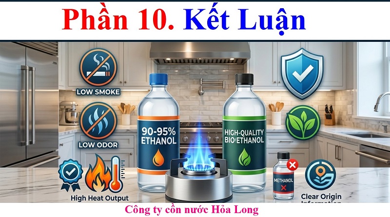 Cồn Nước Dùng Cho Bếp Cồn Loại Nào Tốt? Cách Chọn An Toàn, Tiết Kiệm Và Hiệu Quả